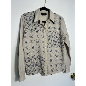 Rhymes Woman's Vintage Cottage Core Bohemian Rural Chic M